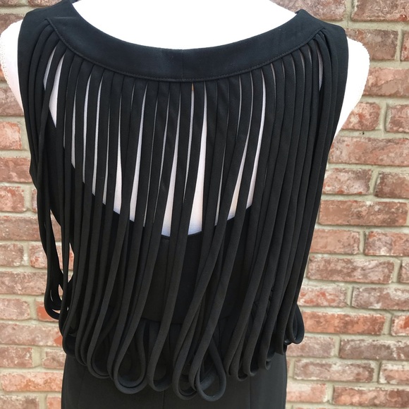 Limited Edition Black Dress with Shredded Back - Picture 5 of 7